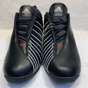 adidas T-Mac 3 Restomod 'Raptors Basketball shoes SIZE 11.5 NWOT BLACK PURPLE